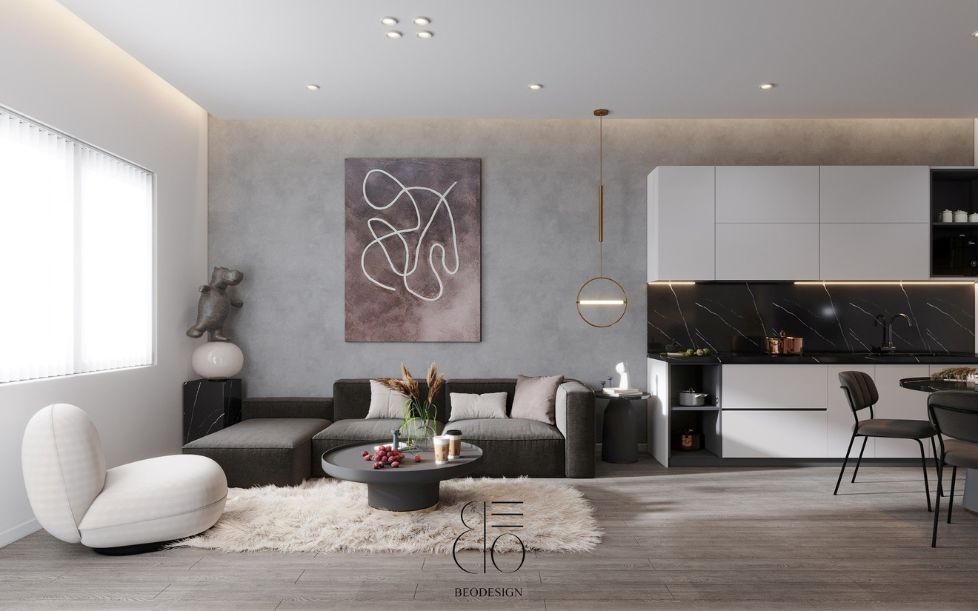 Thiết Kế Nội Thất Chung Cư Cô Thúy - Văn Cao